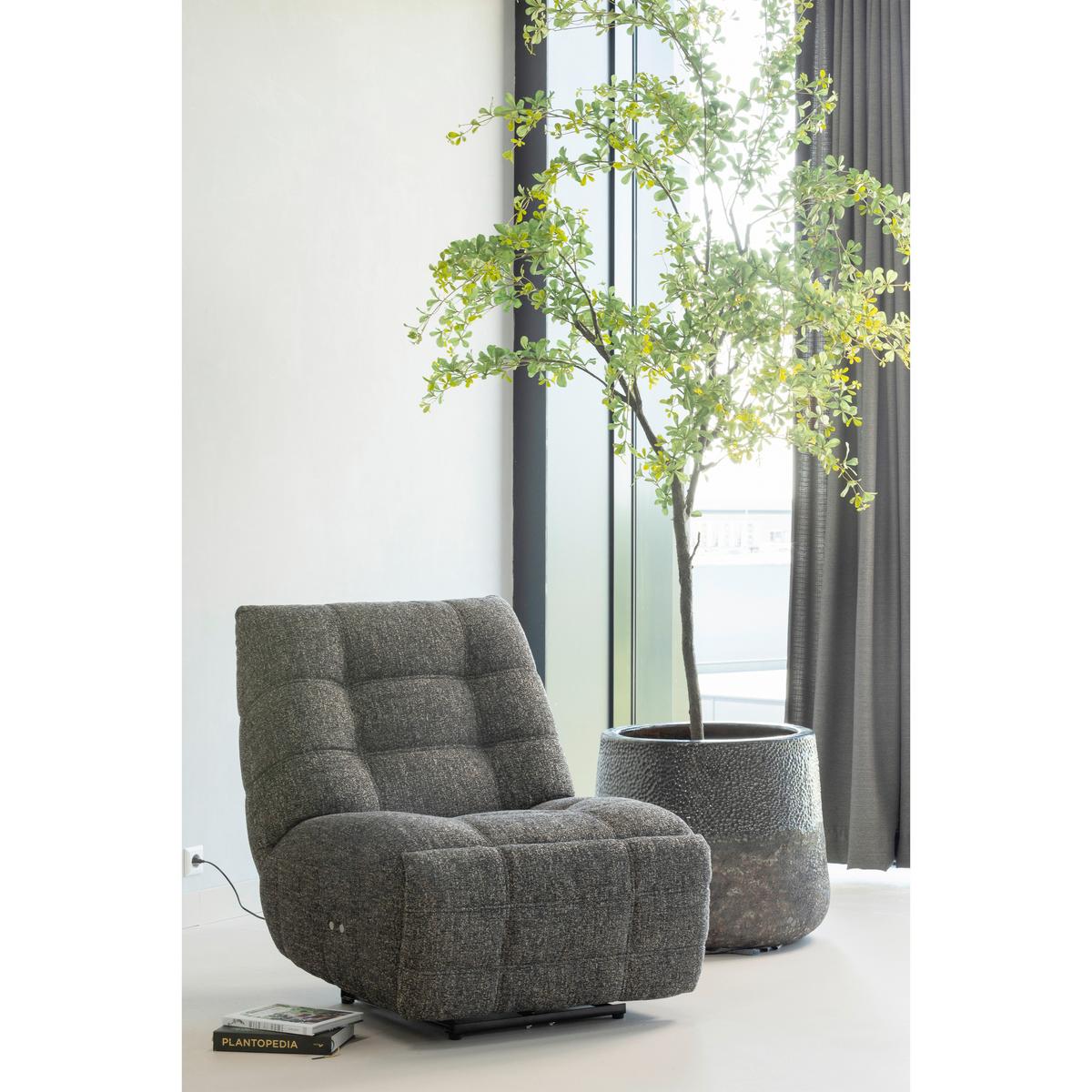 Relaxsessel Hein Anthrazit B: 98cm - Anthrazit, Design, Textil (98/94/83cm) - Livetastic