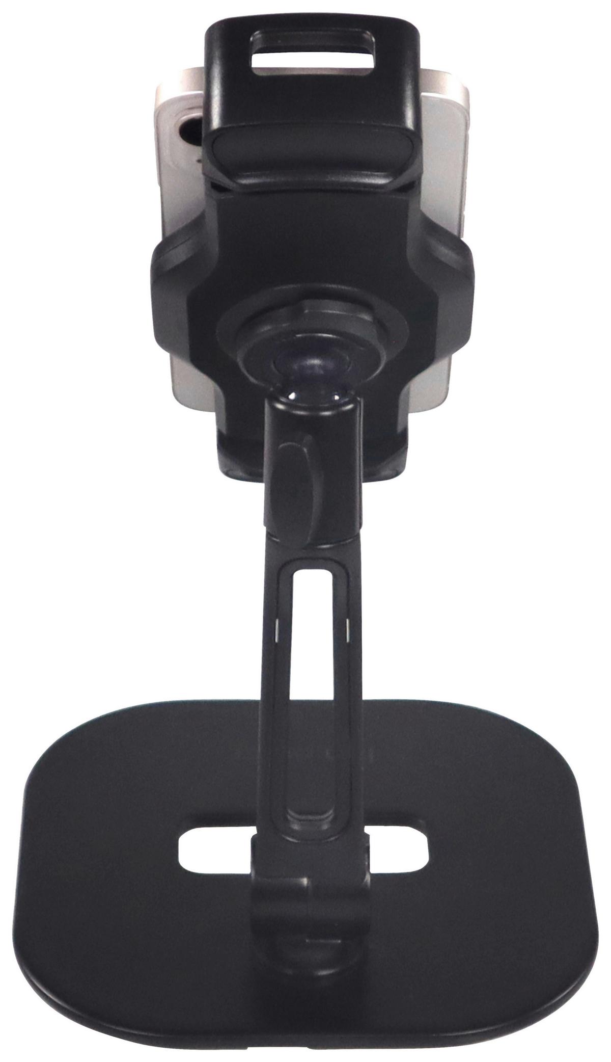 Handyhalterung Flexmobi Iv - Schwarz, MODERN, Kunststoff/Metall (15/19cm) - MID.YOU