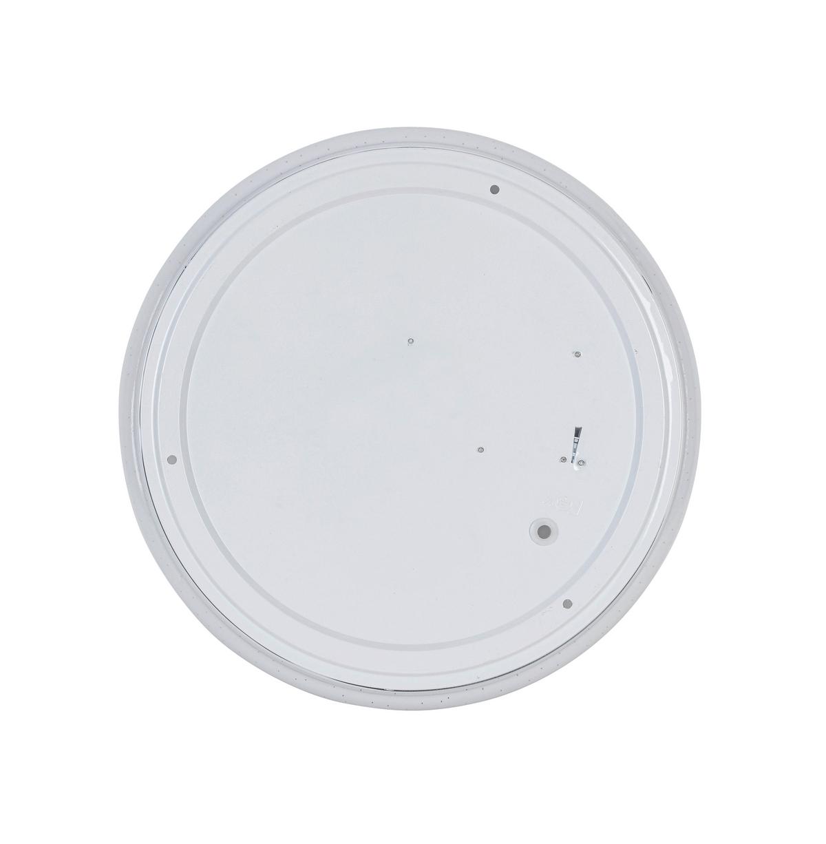 STROPNÉ LED SVIETIDLO ISKRI - biela, Modern, kov/plast (33/6,5cm) - Mömax