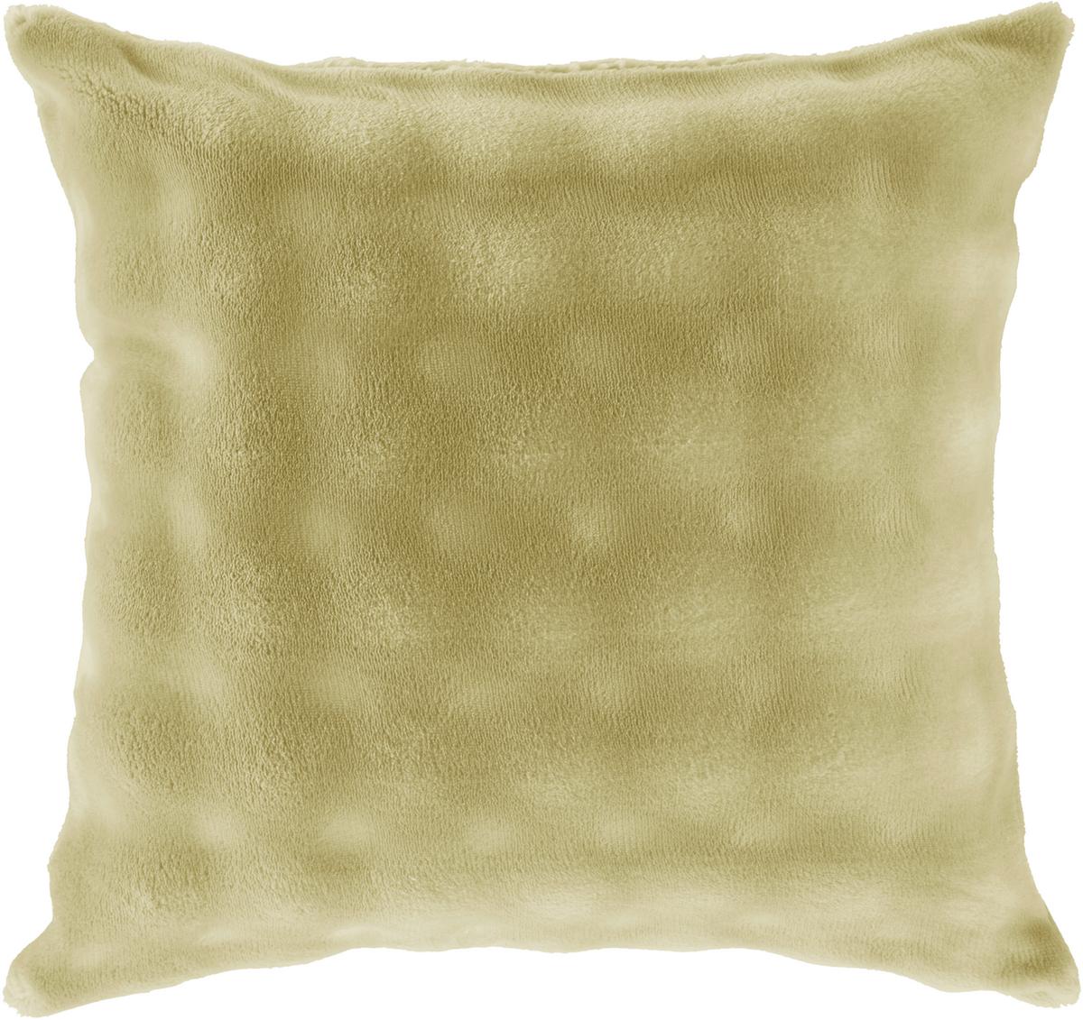 Zierkissen Elisabetha - Hellgrün, MODERN, Textil (45/45cm) - Luca Bessoni