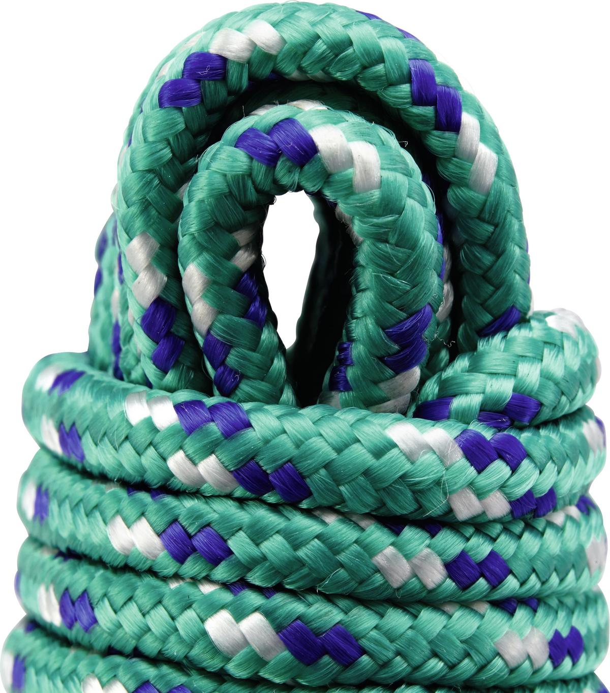 Univerzális Kötél 10 Méter - fehér/zöld, Konventionell, műanyag (0.6/1000cm)