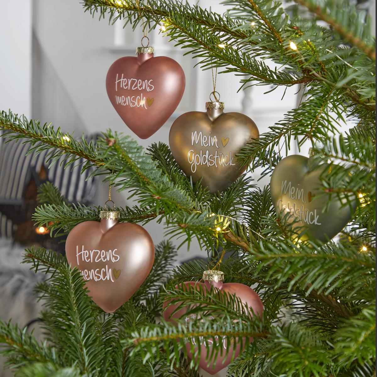 Anhänger 2037677 Dario - Beige/Altrosa, KONVENTIONELL, Glas (10/5/10cm)