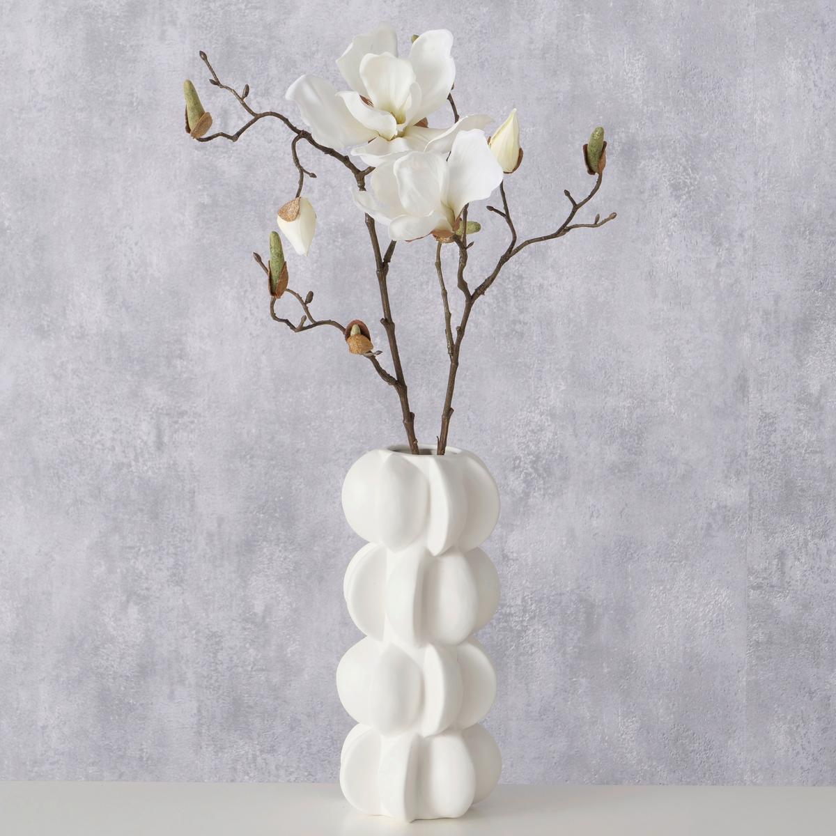 Váza MERITT I - bílá, Moderní, keramika (11,5/25,5cm) - Mömax