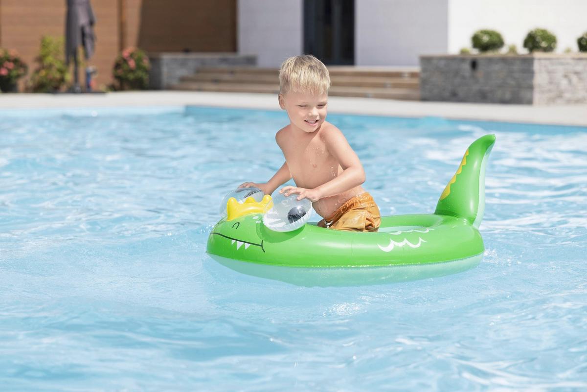 Kinderschlauchboot Aria - Blau/Gelb, KONVENTIONELL, Kunststoff (94/58/35.5cm) - Bestway