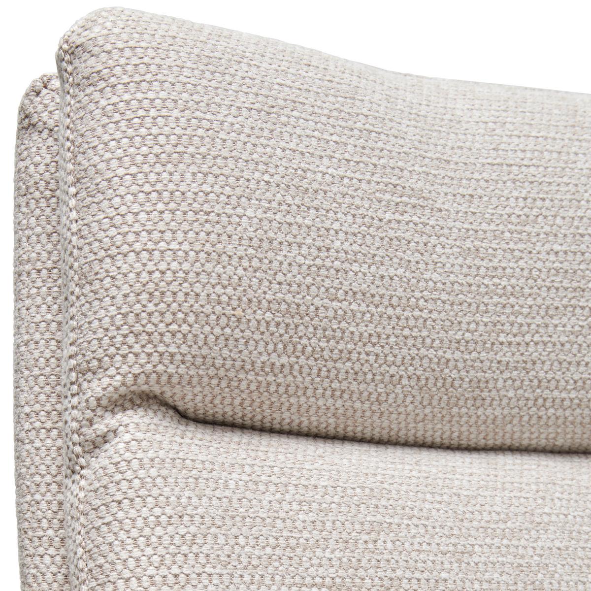 Schwingstuhl Hilal - Beige/Schwarz, LIFESTYLE, Holz/Textil (45/94/62cm) - MID.YOU
