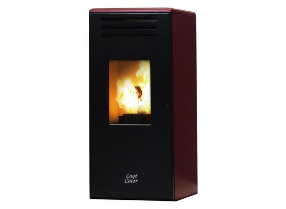 Pelletofen Eco Eva - Rot, MODERN, Metall (42/92/51cm) Pelletofen Eco Eva - Rot, MODERN, Metall (42/92/51cm)