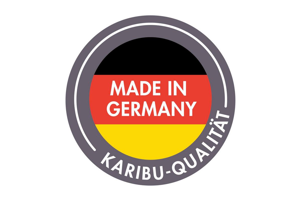 Saunahaus Noirva 216/244/573 cm - Schwarz, Basics, Holz (216/244/573cm)
