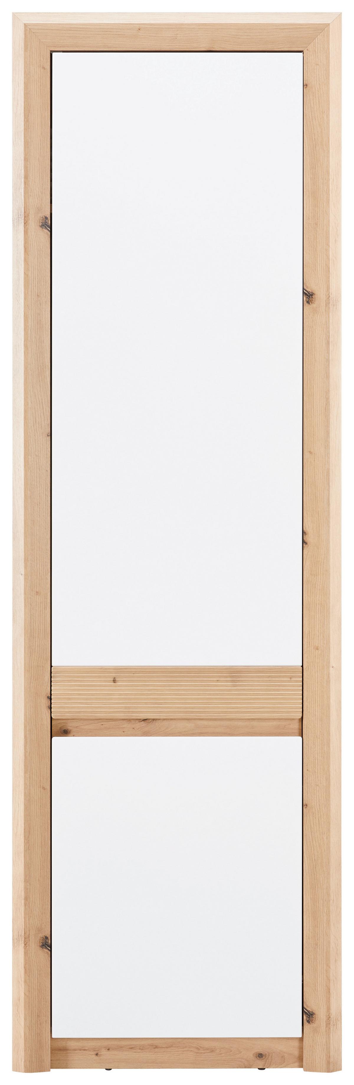 Šatníková skriňa KASHMIR NEW KASHMIR NEW - biela/farba duba, Modern (60/192/41cm) - James Wood