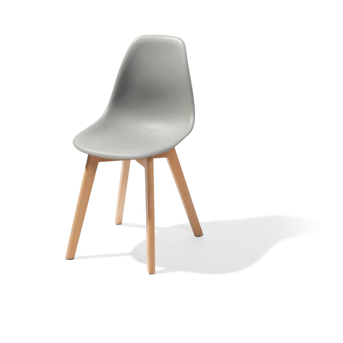 Stuhl-Set Keeve - Dunkelgrau, MODERN, Holz/Metall (47/83/53cm) - MID.YOU