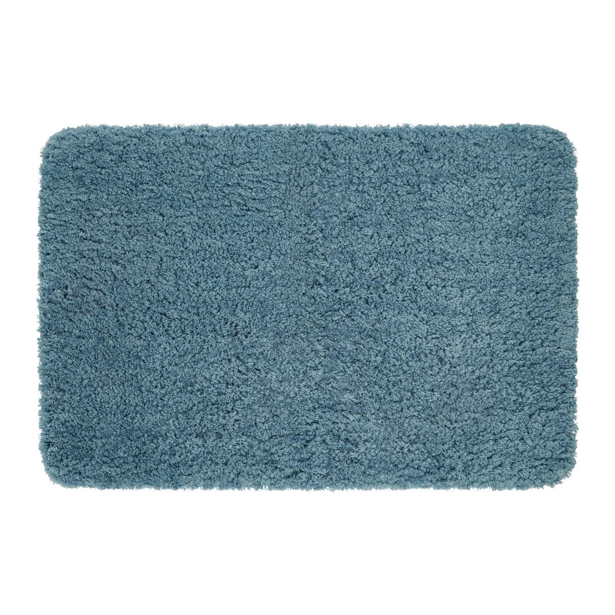 Kúpeľňová predložka Chris, 60/90cm, modrá - modrá, textil (60/90cm) - Premium Living