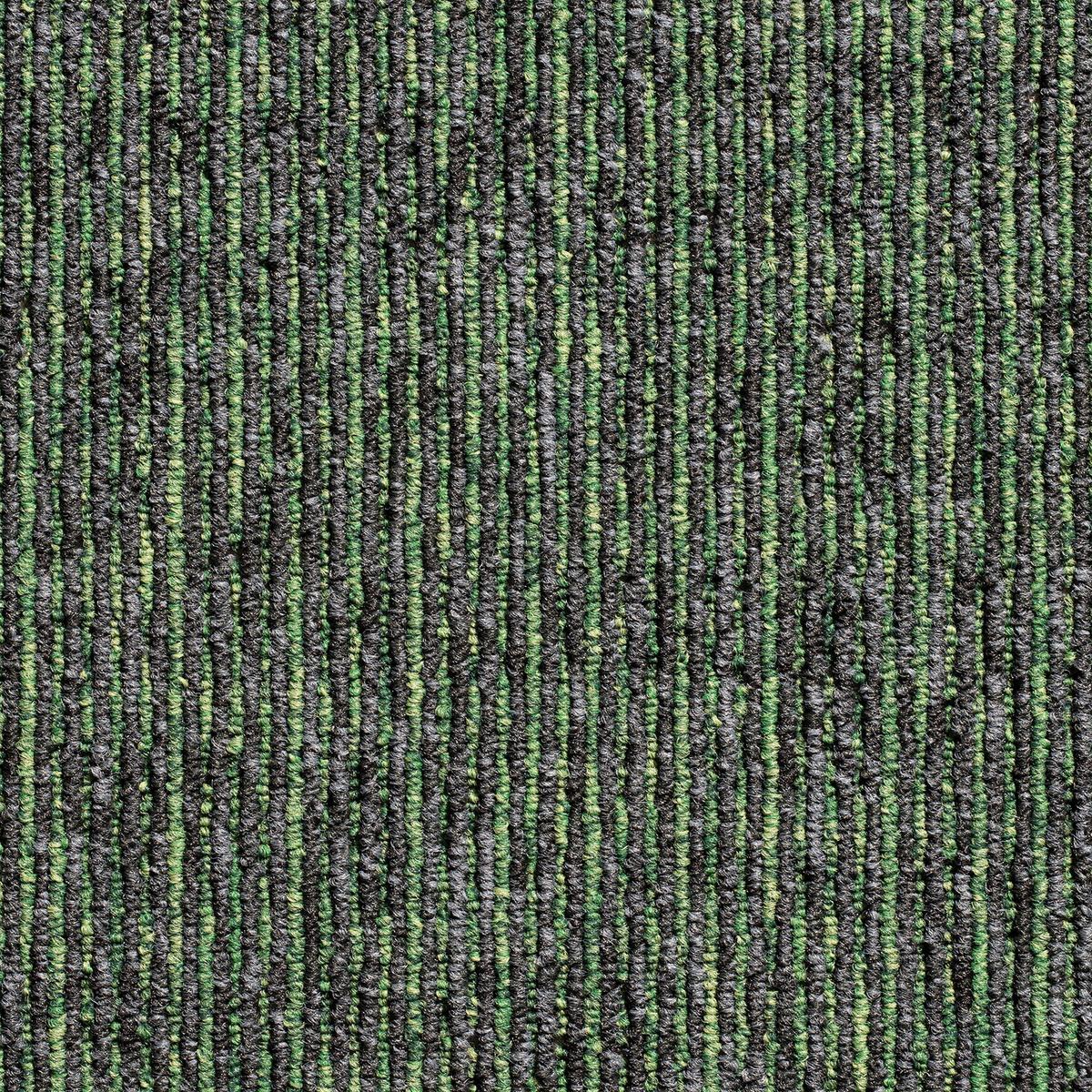 Teppichfliese Grün/Grau Ambition 50x50 cm Florhöhe 3mm - Grau, Basics, Textil (50/50cm)