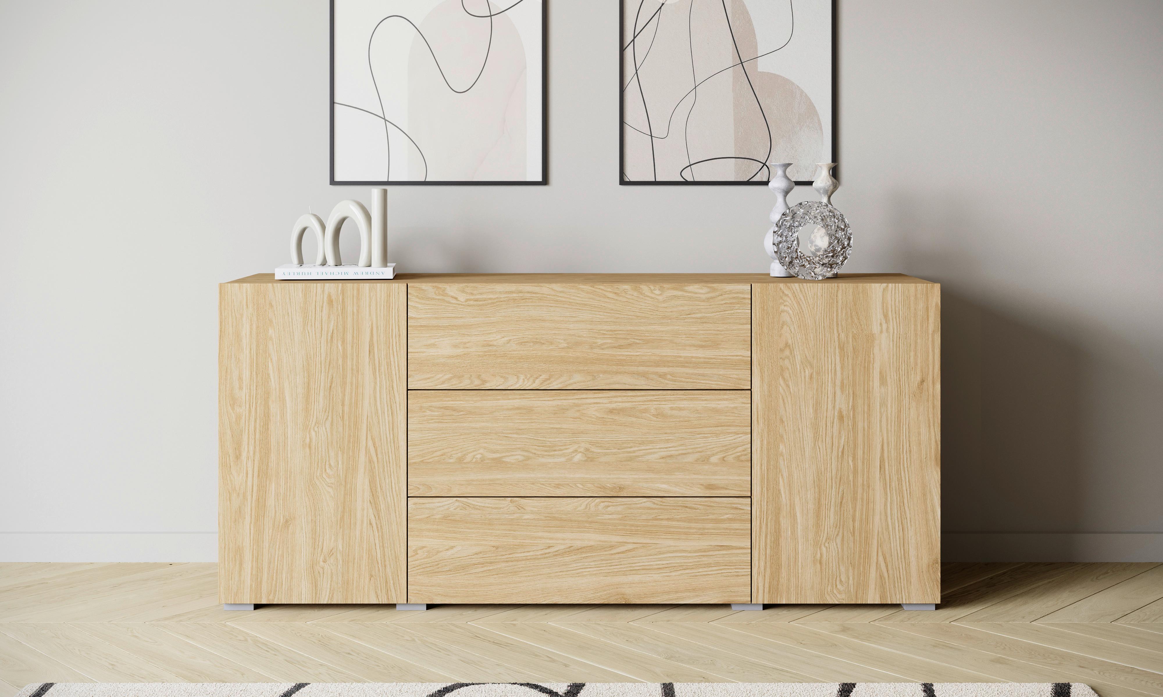 Sideboard 150cm Berlin 150 Eichefarben