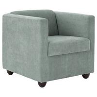 Sessel Looks I - Türkis/Schwarz, Design, Textil (72/71/75cm) - LOOKS by W.Joop