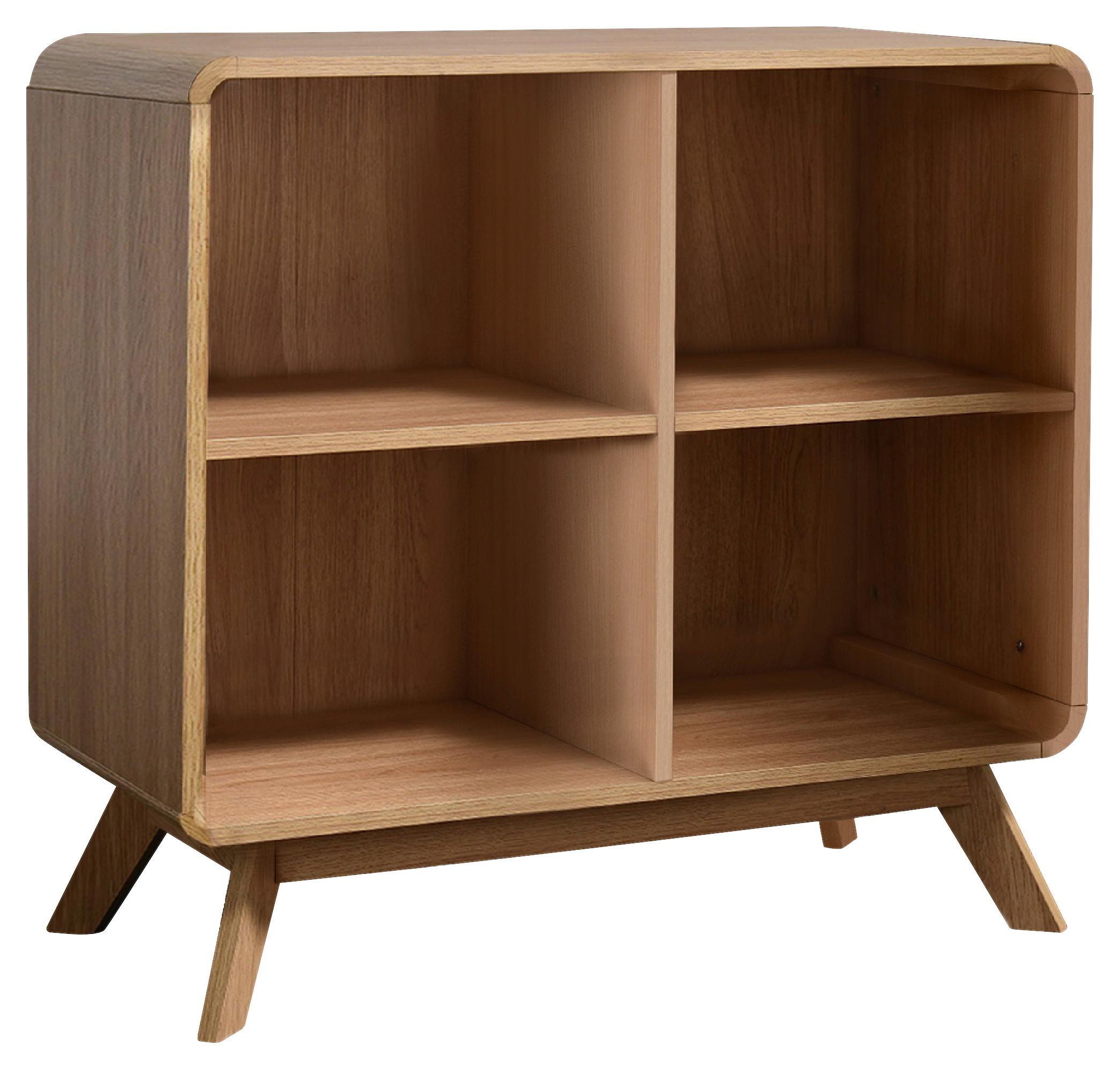 Regal Cassie Eichefarben 75 cm - Eichefarben, Basics, Holzwerkstoff (75/75/39cm) - MID.YOU