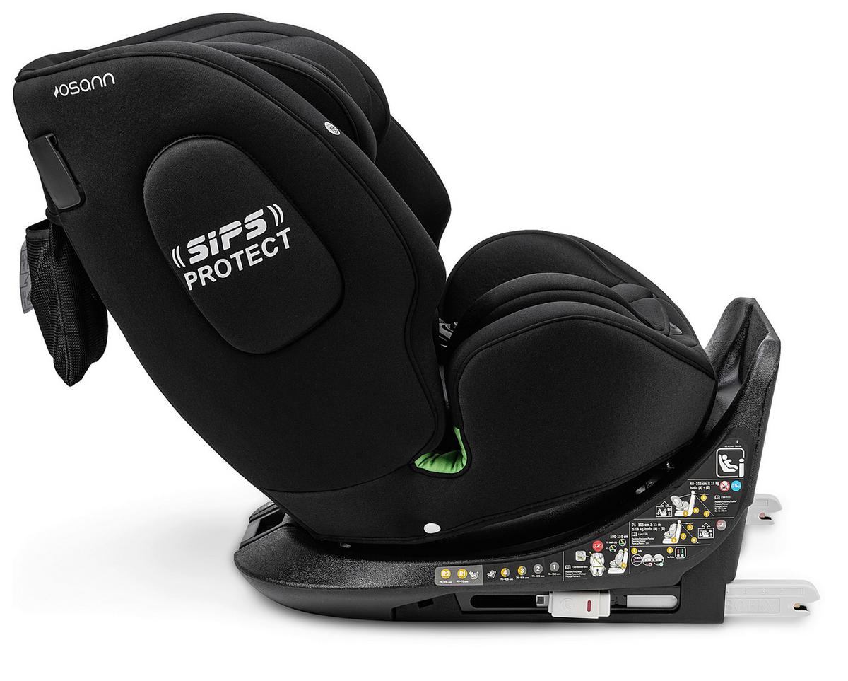 Reboarder-kindersitz One360 S - Schwarz, Basics, Kunststoff/Textil (43/58/48cm) - Osann