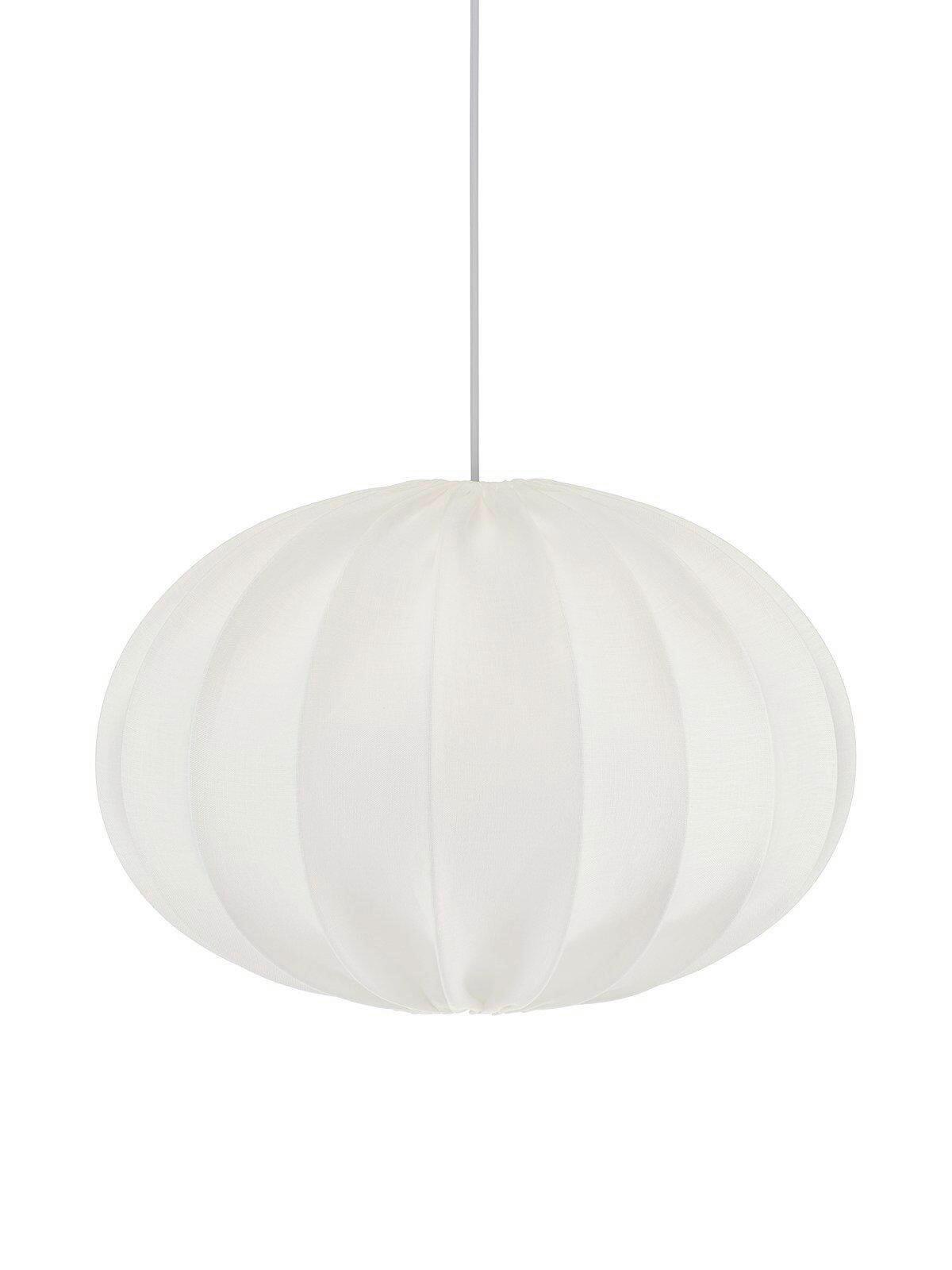 Hängeleuchte Hilma Beige D: 40 Cm - Beige, Trend, Textil (40/28cm)