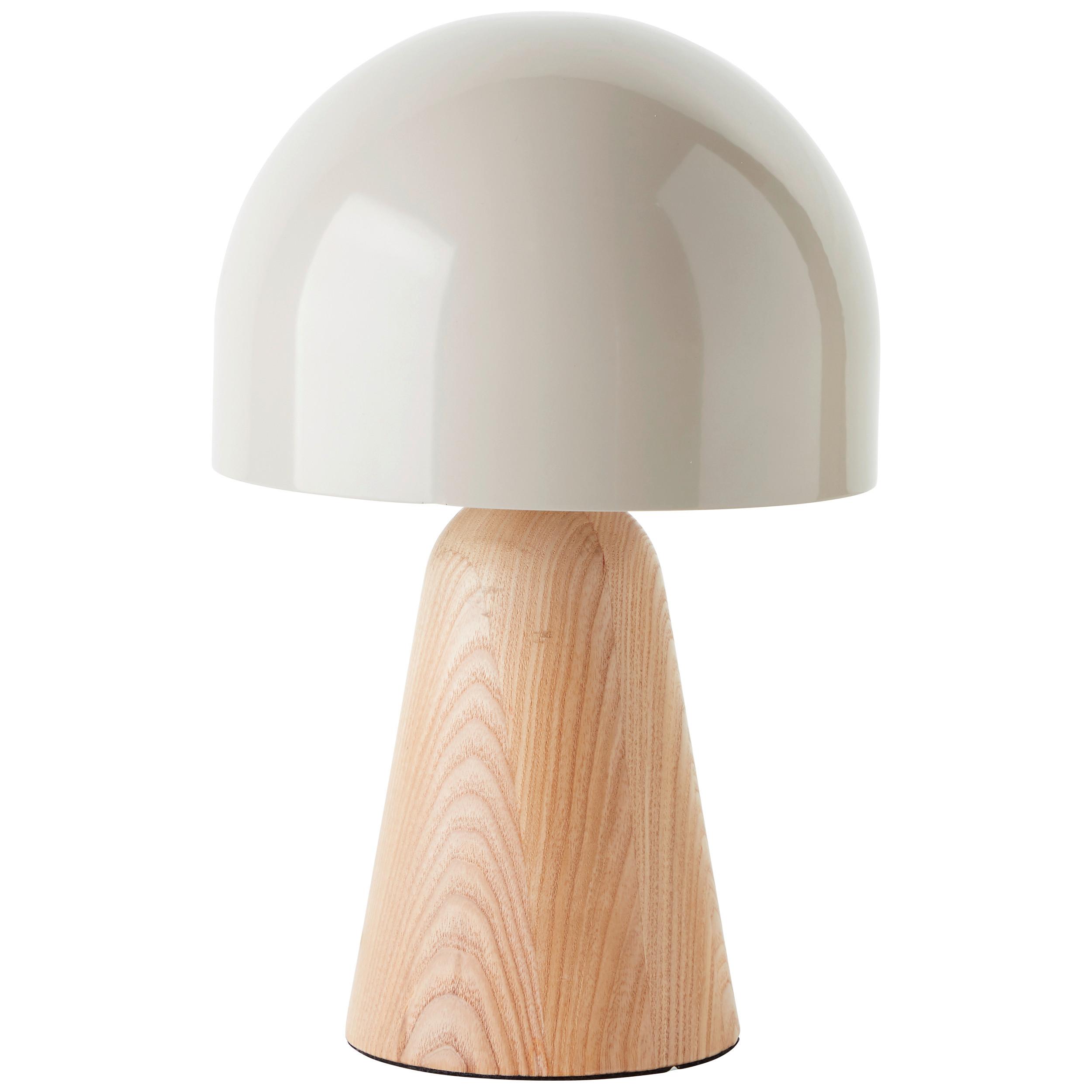 Tischleuchte 94702/70 Nalam - Natur, Holz/Metall (20/31cm) - Brilliant