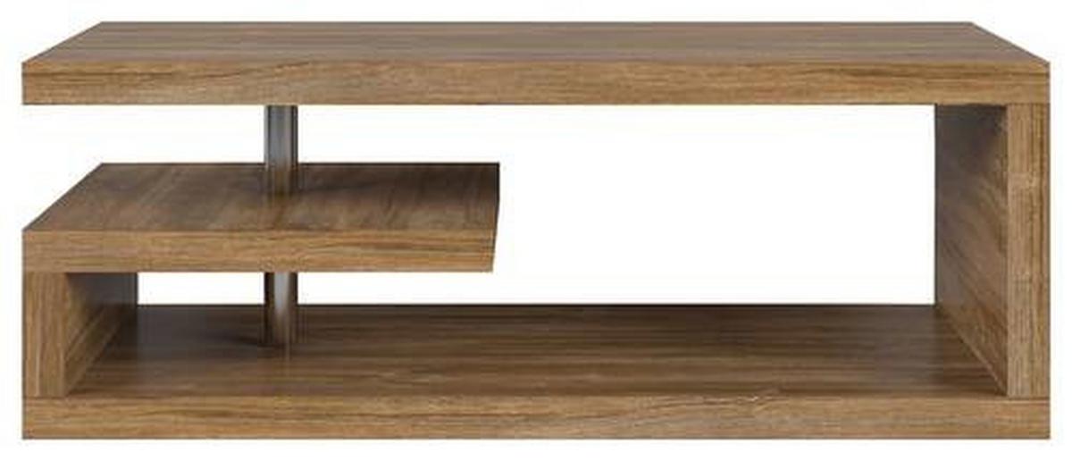 Couchtisch Glimp Coffee Table - Eichefarben, Design, Holzwerkstoff (120/60/45cm)