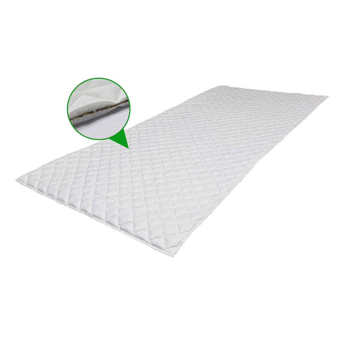 Matratzenauflage Hempysleep mit Aloe Vera 140x200 - Textil (200/140cm)