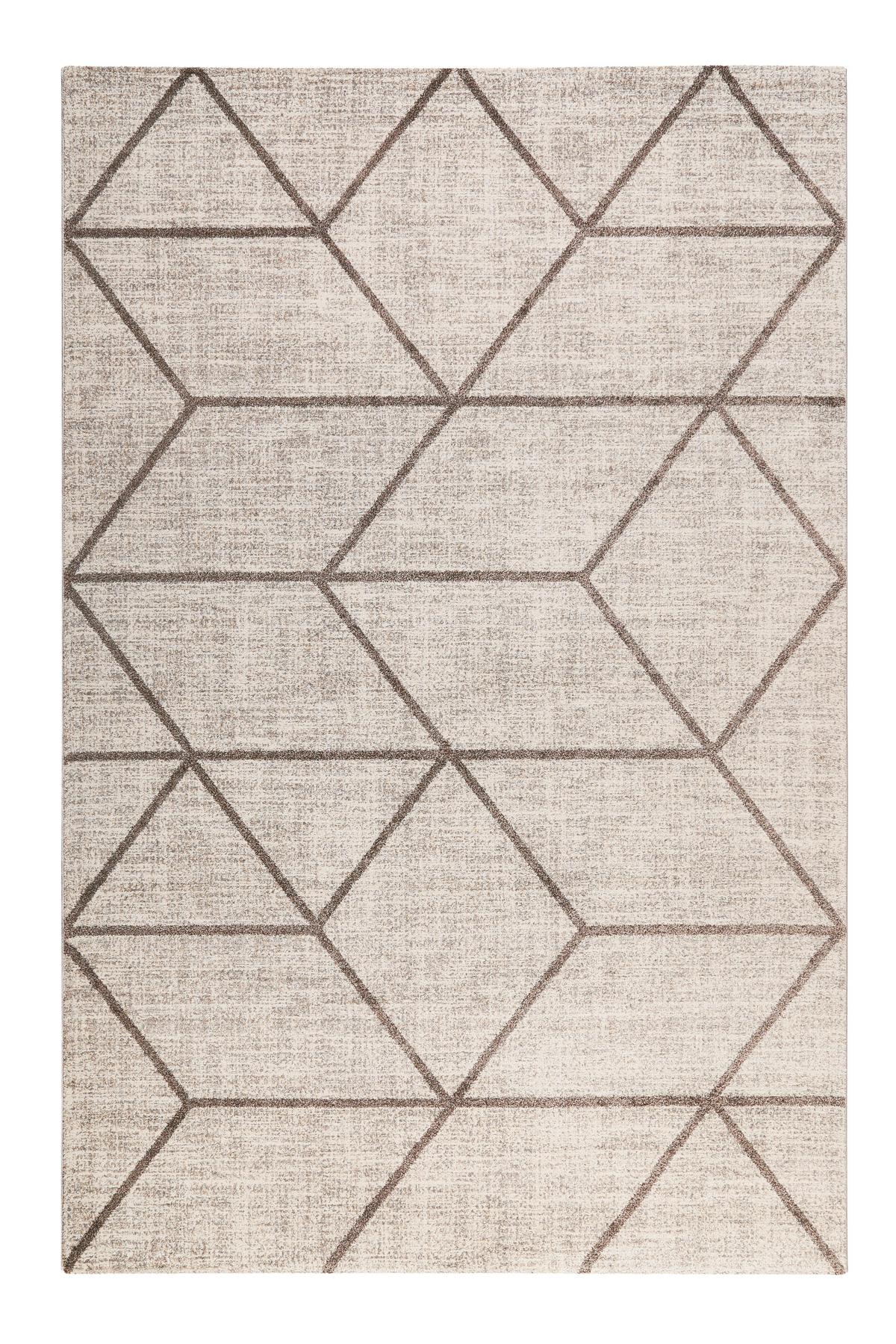 Webteppich Bossa Lounge Taupe/beige 200x290 Cm - Taupe/Beige, Design, Textil (200/290cm) - WECON HOME
