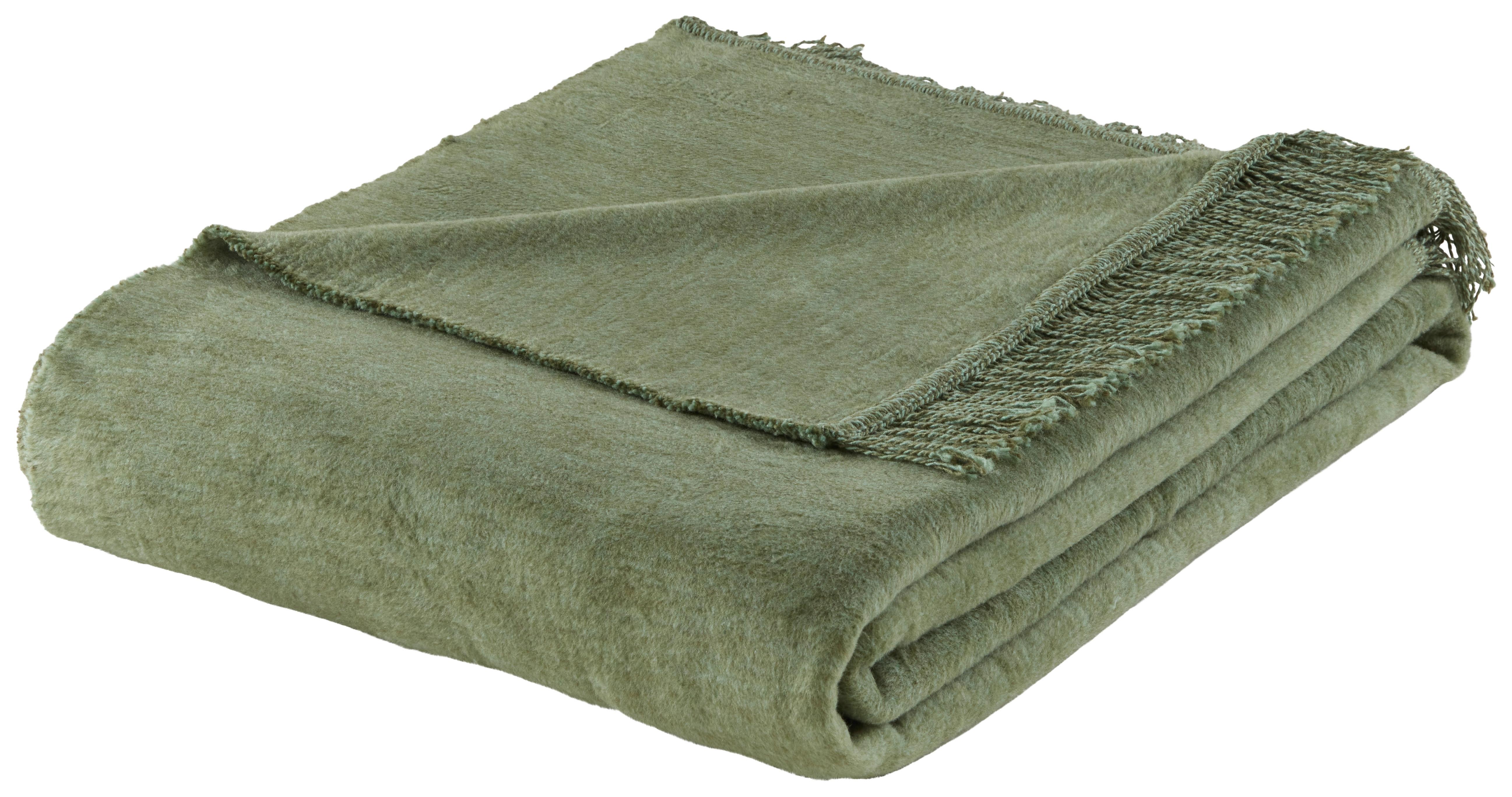 Deka El Sol, 150/200cm - zelená, textil (150/200cm) - Modern Living