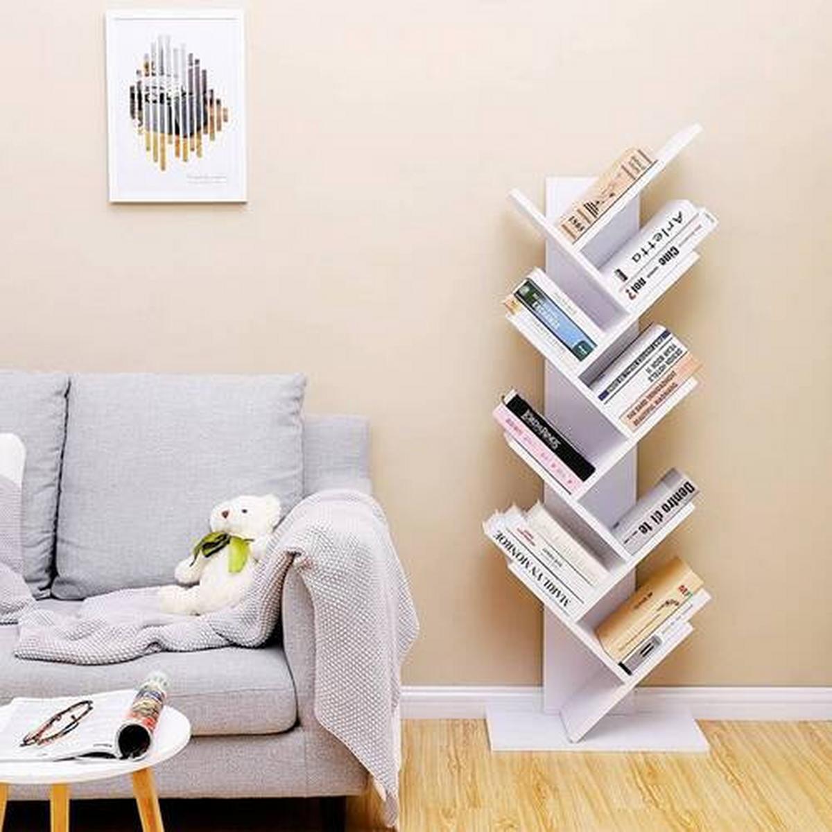 Bücherwand B: 50 Cm, Weiß - Weiß, Basics, Holzwerkstoff (50/142/25cm) - Boxxx