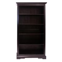 Schrank Akazie Antik B: 98cm - Schwarzbraun, Design, Holz (98/183,50/44cm) - MID.YOU