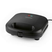 TISCHGRILL Schwarz, 750W - Schwarz, Basics, Kunststoff/Metall (26,3/14,7/28,8cm) - GOURMETMAXX