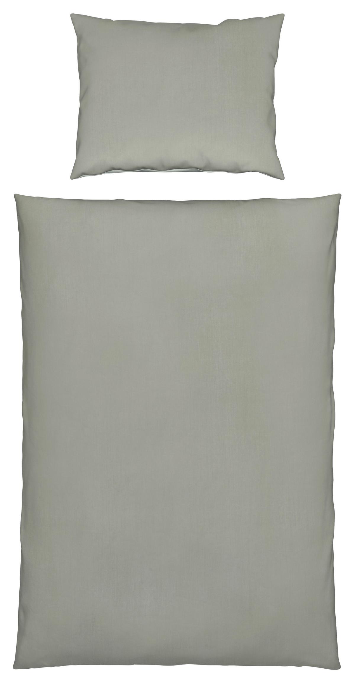 Povlečení Annika, 140/200cm, zelená - zelená/světle zelená, textil (140/200cm) - Modern Living