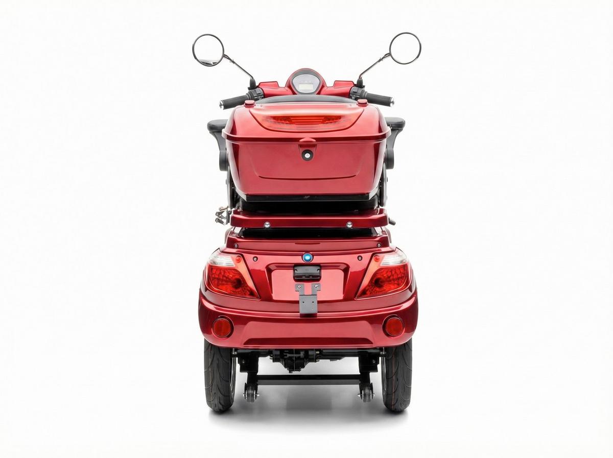 E-Seniorenmobil MAXXI 4.0 Lithium Akku, 1000W, 25 km/H - Bordeaux, Basics, Metall (165/80/110cm)