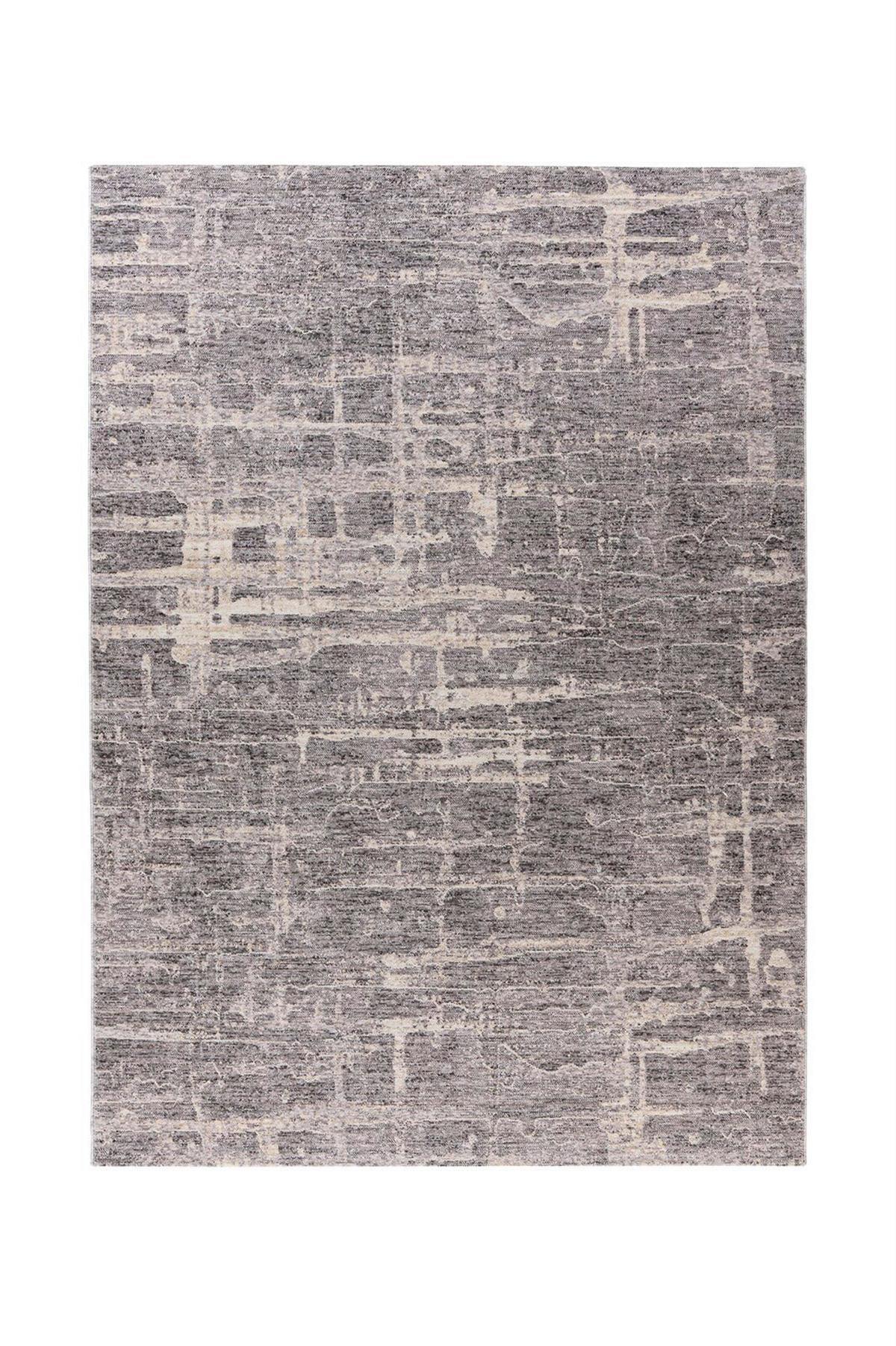 Teppich Jaka 325 Grau, 80x150 Cm - Grau, KONVENTIONELL, Textil (80/150cm)