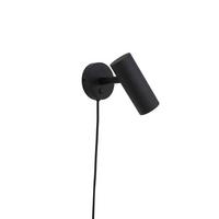 Wandleuchte Paris Wall Lamp - Schwarz, Basics, Metall (15/22/10cm)