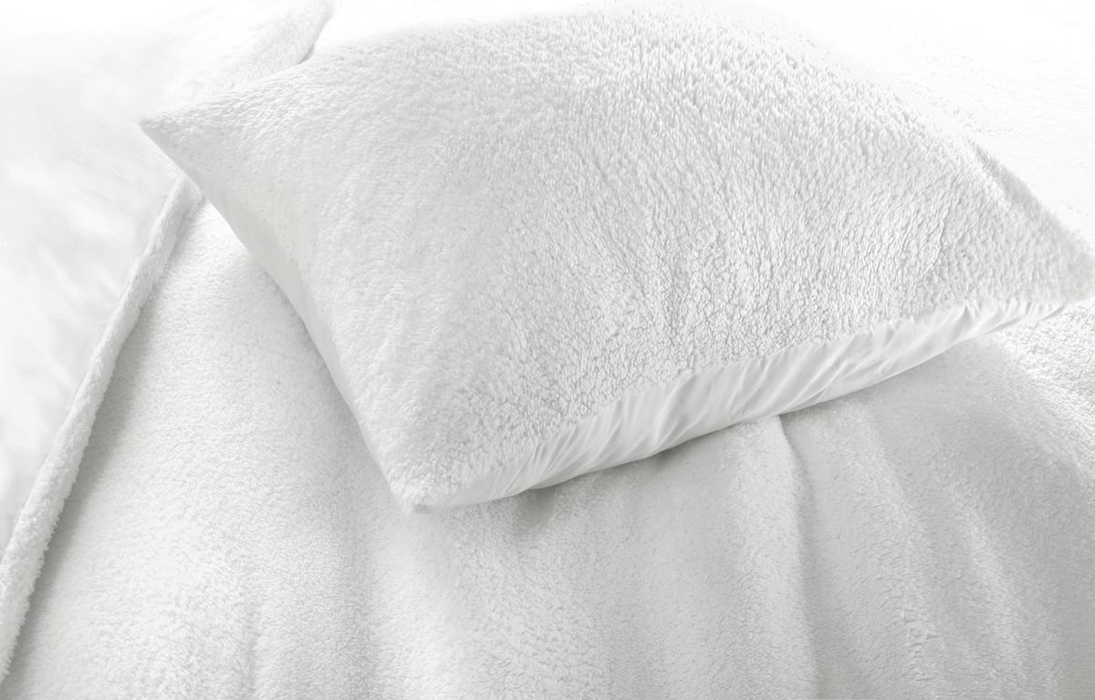 Povlečení Teddy, 70/90 140/200cm - bílá, textil (140/200cm) - Modern Living