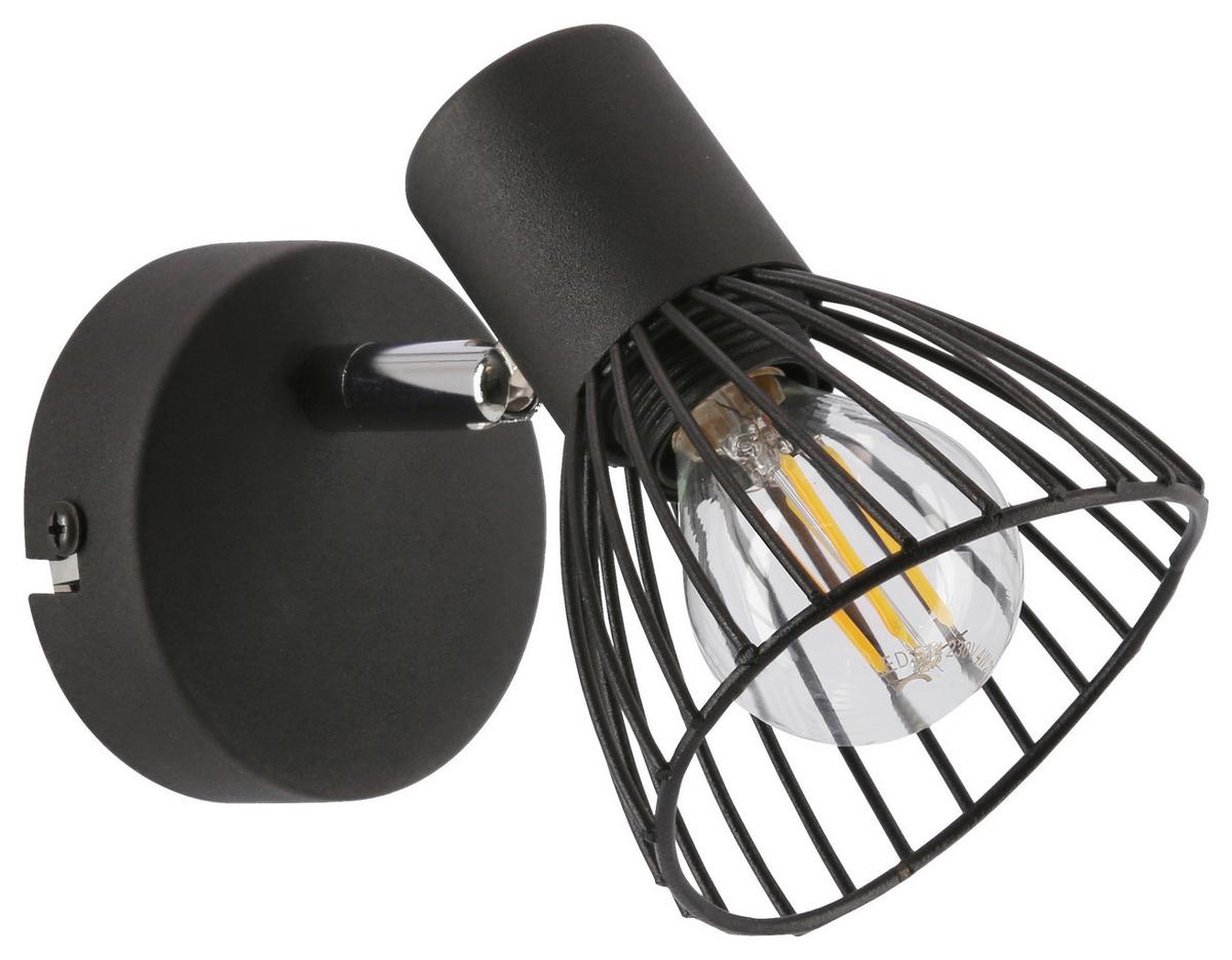 Wandstrahler 91-61881 - Schwarz, Basics, Metall (8/12/12cm)