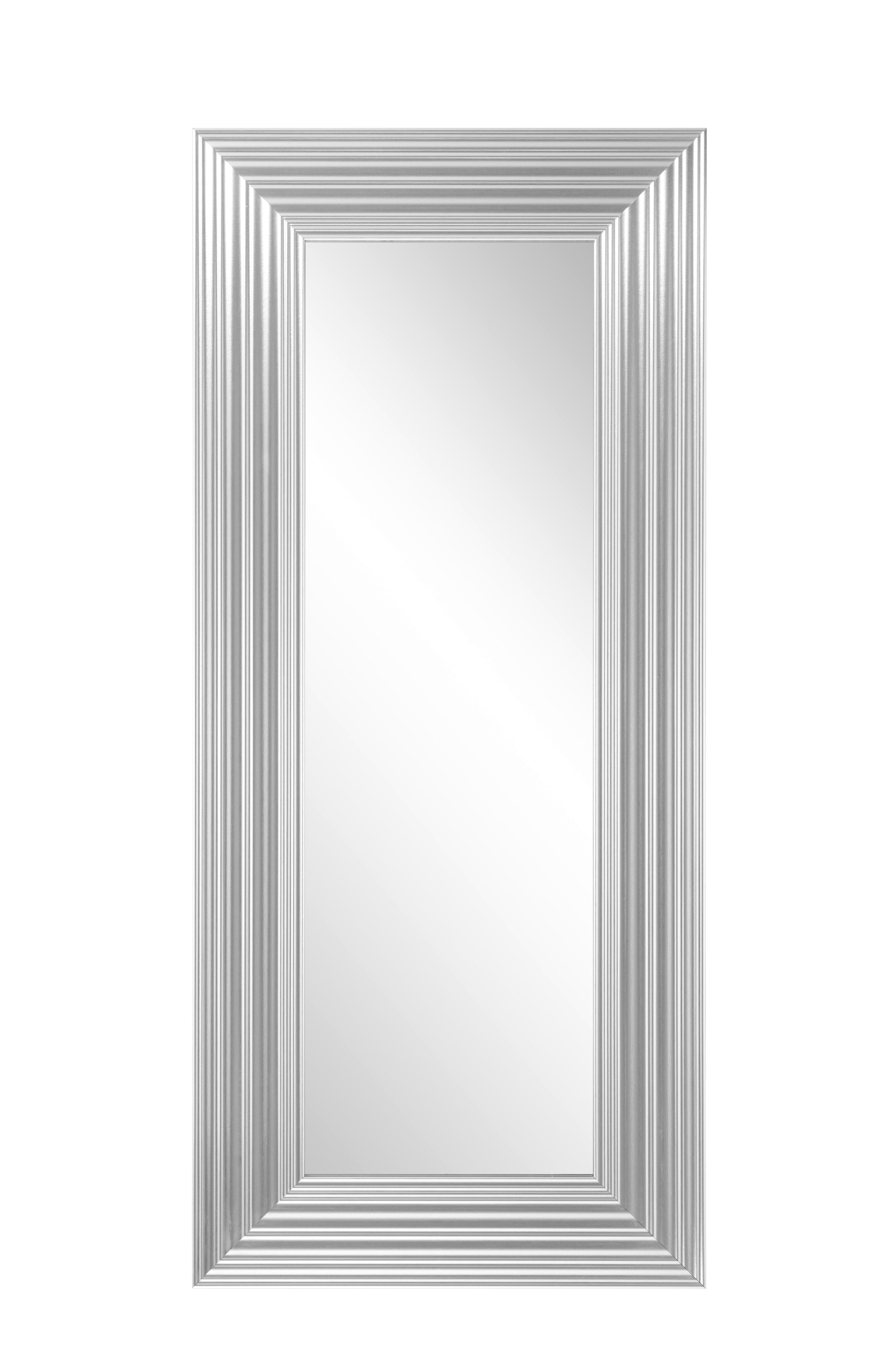 Wandspiegel Sofia Silberfarben BxH: 116x51 cm - Silberfarben, MODERN, Glas/Holzwerkstoff (116/51cm)