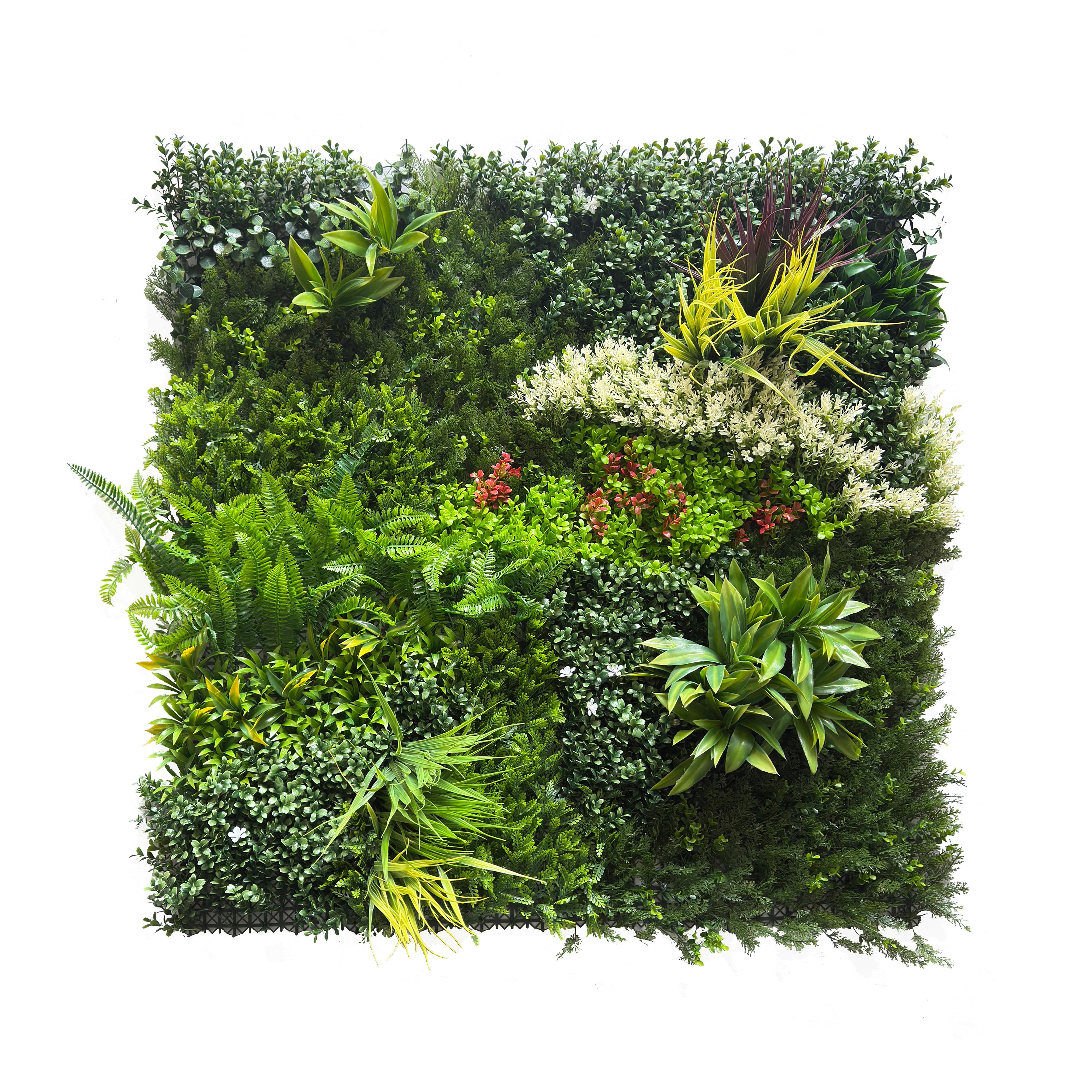 Umělá rostlina FARNMATTE -PAZ- - zelená/tmavě zelená, plast (100/100cm) - Mömax