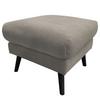 Hocker Tromso Grau B: 61 cm - Schwarz/Grau, Design, Textil (61/49/65cm) - Livetastic