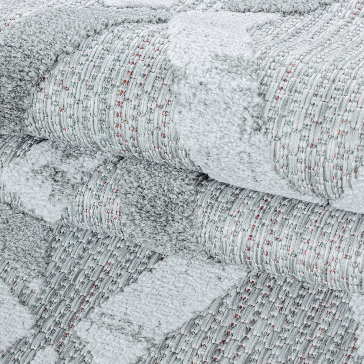 Läufer Bahama - Grau, Design, Textil (80/250cm) - Novel