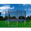 Trampolin mit Sicherheitsnetz - Blau/Schwarz, Metall (304/248cm) Trampolin mit Sicherheitsnetz - Blau/Schwarz, Metall (304/248cm)