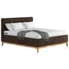 Polsterbett mit Bettkasten Jupiter 160x200 cm Braun - Eichefarben/Anthrazit, MODERN, Holz/Holzwerkstoff (160/200cm) - MID.YOU