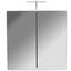 Spiegelschrank Pearl - Weiß, KONVENTIONELL, Glas/Holzwerkstoff (70/80,5/23cm) Spiegelschrank Pearl - Weiß, KONVENTIONELL, Glas/Holzwerkstoff (70/80,5/23cm)