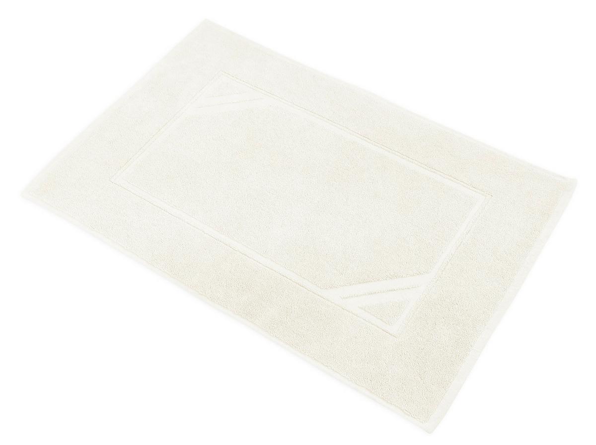 Badematte Katharina - Creme, LIFESTYLE, Textil (50/70cm) - Framsohn