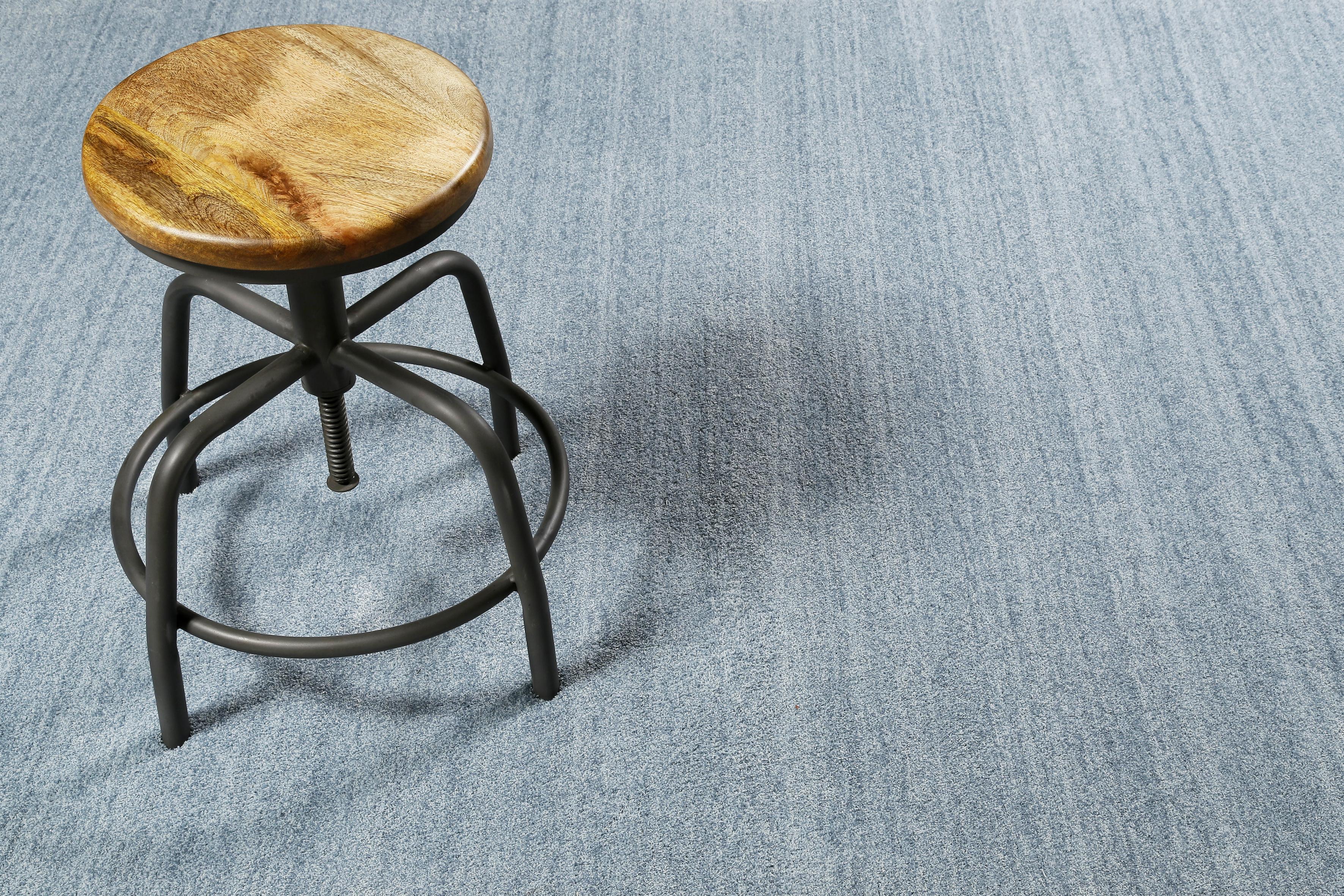 Hochflor Teppich Hellblau Baumwolle Loft Bxl: 70x140 Cm - Hellblau, Basics, Textil (70/140cm) - Esprit
