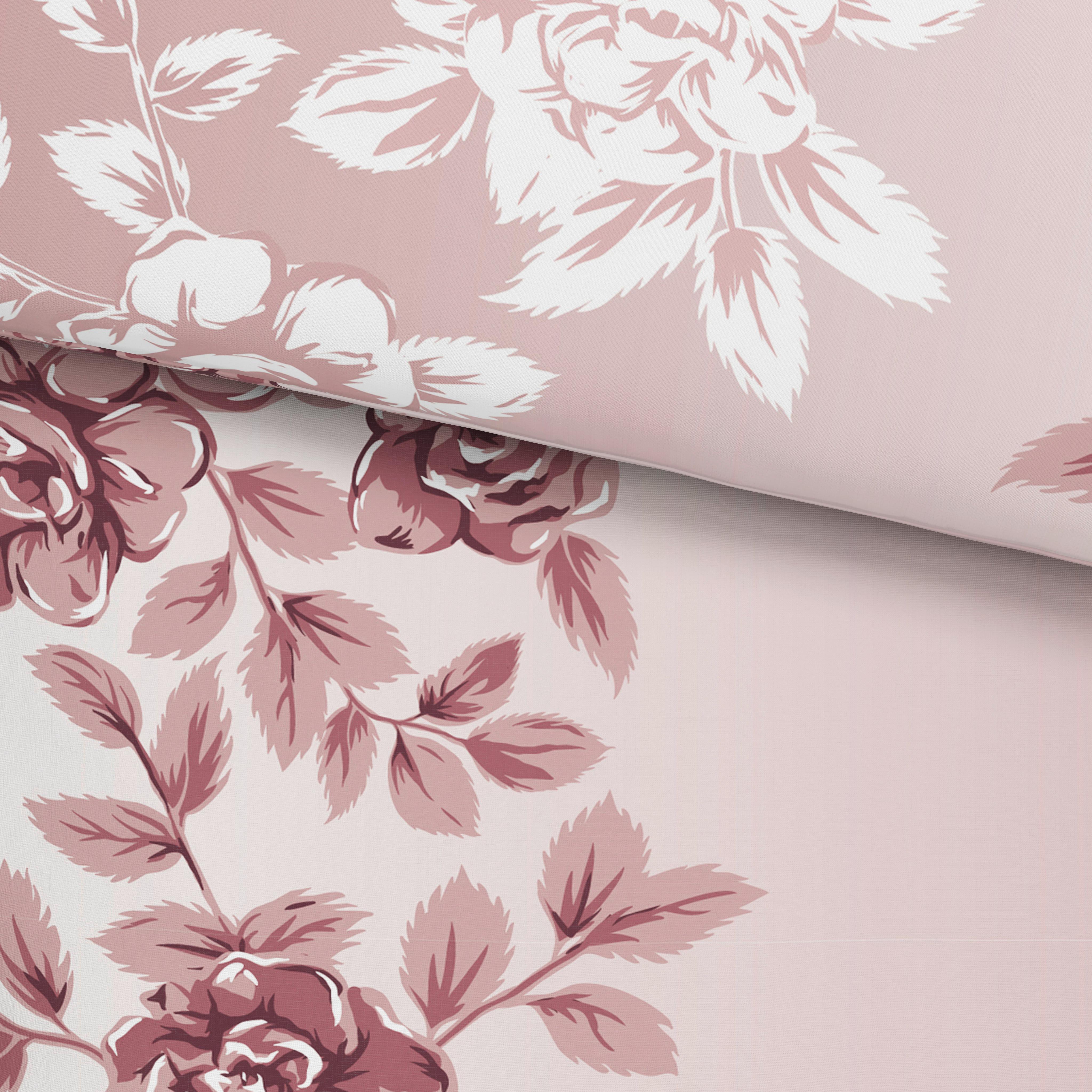 Bettwäsche Anni - Rosa, KONVENTIONELL, Textil - Ondega