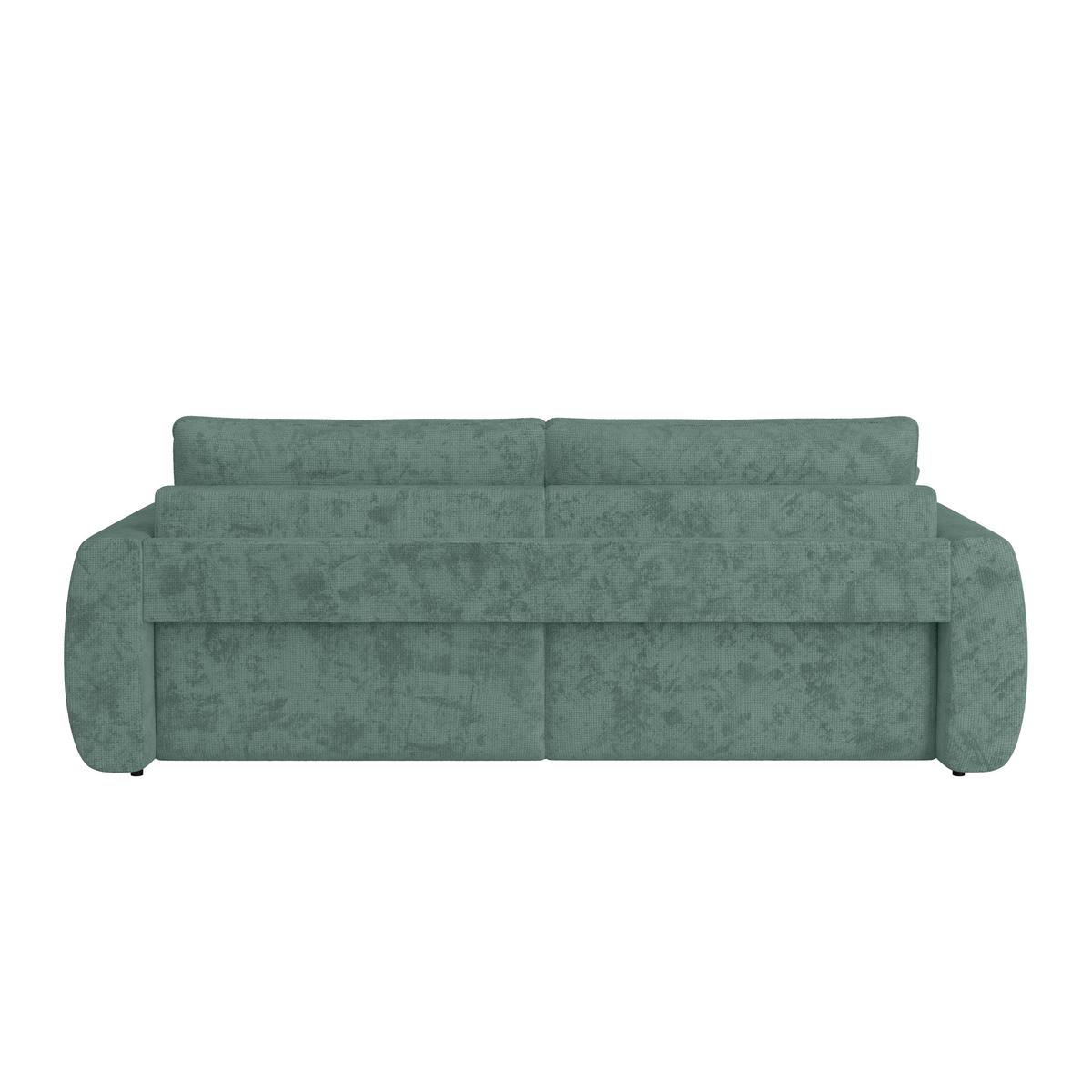 Schlafsofa Bali - Blau/Schwarz, MODERN, Holz/Textil (245/74-90/104cm) - Luca Bessoni