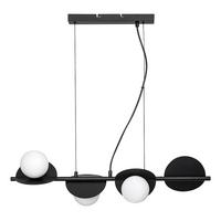 Függőlámpa Jules - fekete, Basics, fém (72cm)
