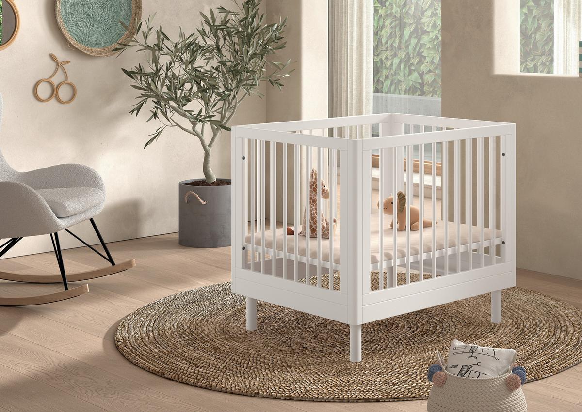 LAUFGITTER Forrest Weiß B: 99cm - Weiß, MODERN, Holz (99/88/79cm) - Vipack