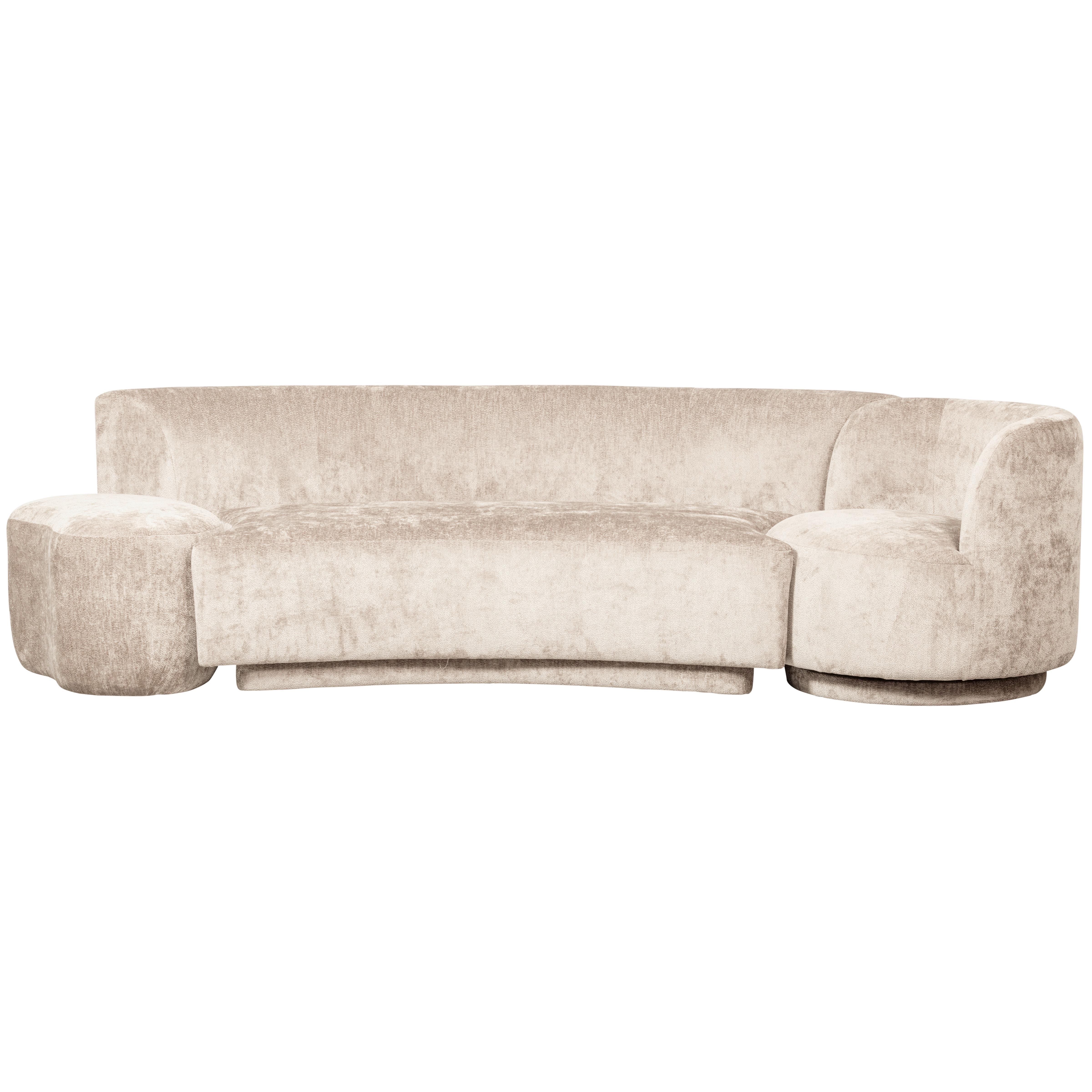 Bigsofa Popular Naturfarben B: 270 Cm - Naturfarben, Design, Textil (270/72/97cm) - Livetastic