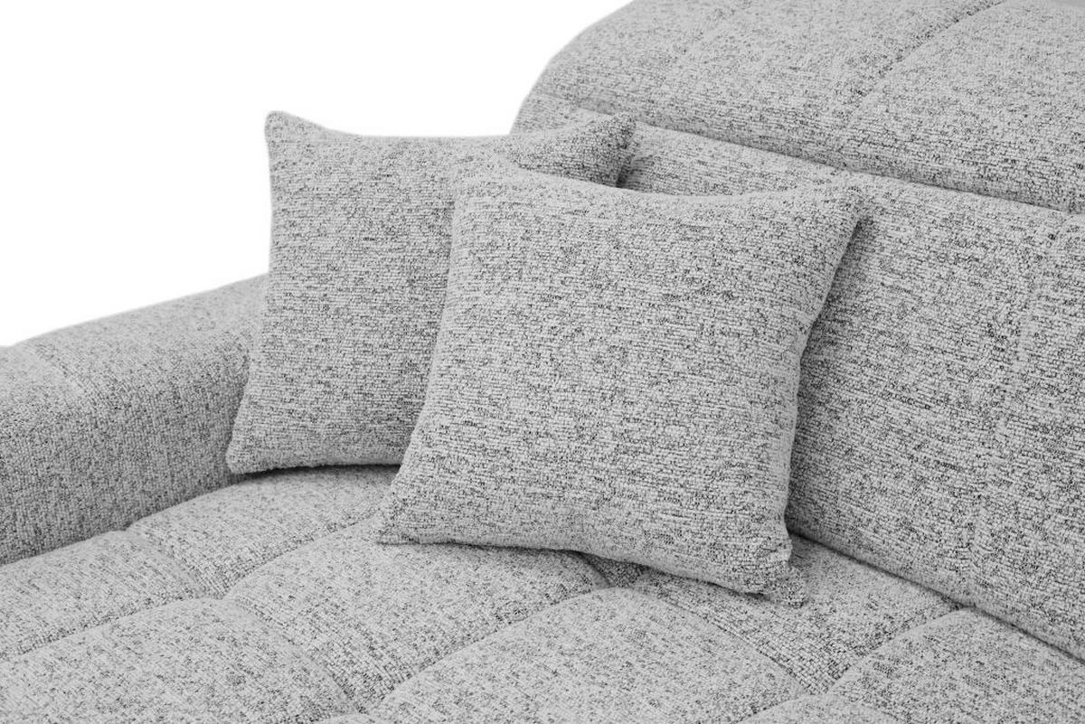 Sedačka SANTORINI, levá, šedá - Moderní (193/291cm) - Premium Living