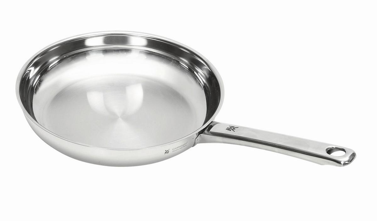 BRATPFANNE 49196 - Silberfarben, Basics, Metall (30,5/7/48,5cm) - WMF